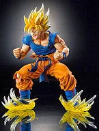 Chozo Art Collection - Dragon Ball: Super Saiyan Son Goku Ver.1ㅤ – Puella Magi Madoka Magica – ActionFigureBrasil — ângulo diferente