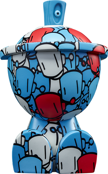 Chris RWK (Full Color) Canbot - LIMITED EDITION – Clutter Studios – ActionFigure Brasil