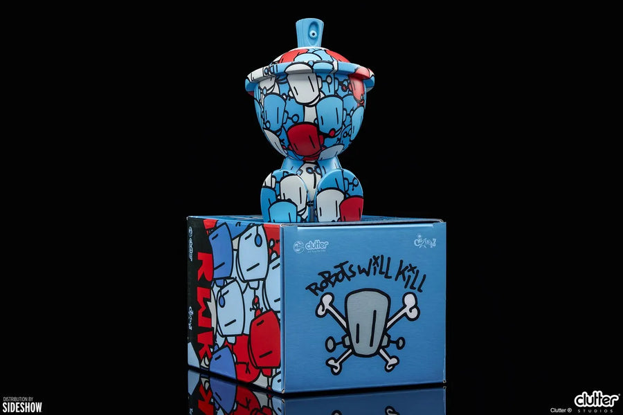 Chris RWK (Full Color) Canbot - LIMITED EDITION – Clutter Studios – ActionFigure Brasil