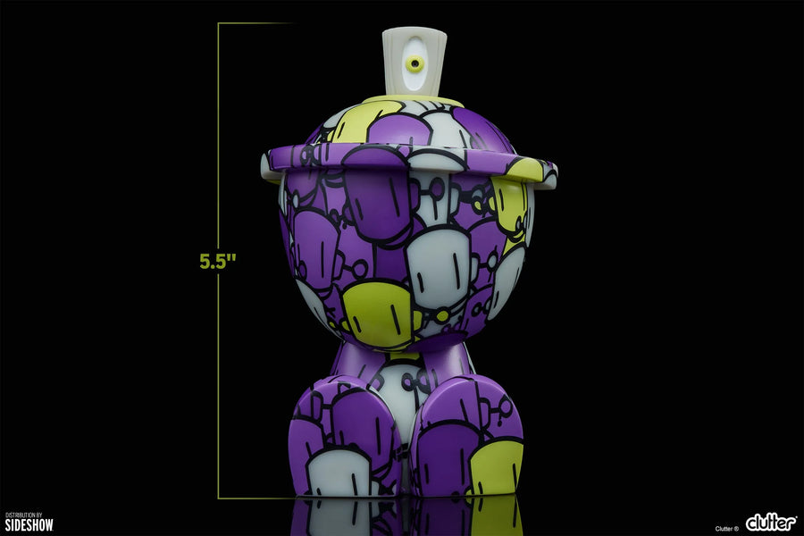Chris RWK (Purple GID) Canbot - LIMITED EDITION (Variant) – Clutter Studios – ActionFigure Brasil