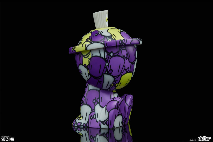 Chris RWK (Purple GID) Canbot - LIMITED EDITION (Variant) – Clutter Studios – ActionFigure Brasil