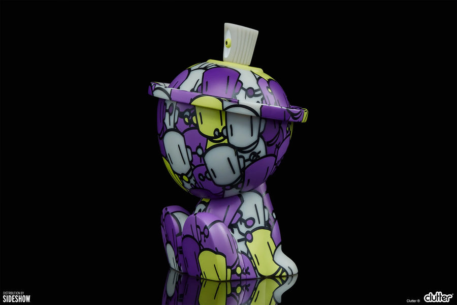 Chris RWK (Purple GID) Canbot - LIMITED EDITION (Variant) – Clutter Studios – ActionFigure Brasil