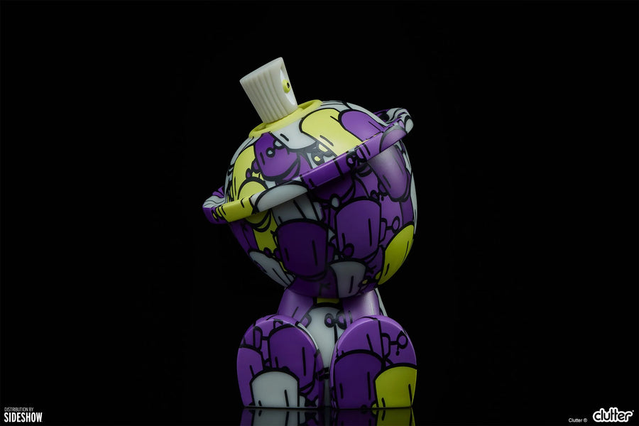 Chris RWK (Purple GID) Canbot - LIMITED EDITION (Variant) – Clutter Studios – ActionFigure Brasil