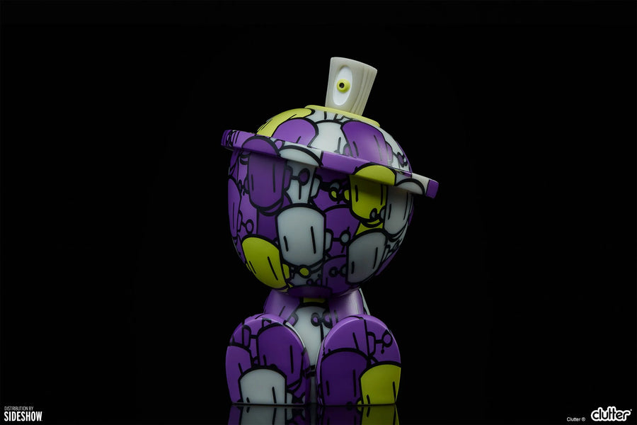 Chris RWK (Purple GID) Canbot - LIMITED EDITION (Variant) – Clutter Studios – ActionFigure Brasil