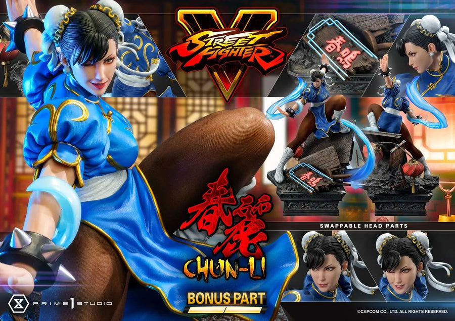 Chun-Li (Bonus Version) Street Fighter V – Prime1Studio – ActionFigure Brasil