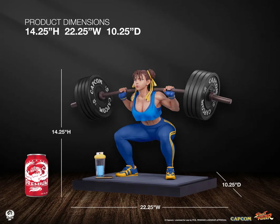 Chun-Li: Powerlifting (Alpha Edition) - LIMITED EDITION: 250 (Variant) – PCS – ActionFigure Brasil