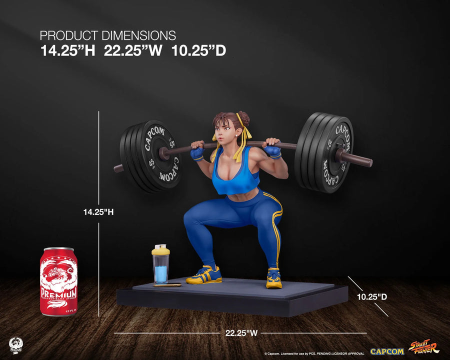 Chun-Li: Powerlifting (Alpha Edition) - LIMITED EDITION: 250 (Variant) – PCS – ActionFigure Brasil
