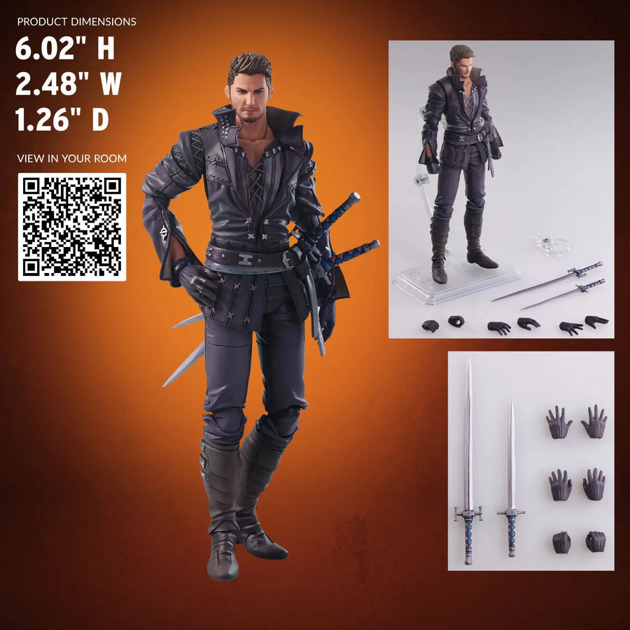 Cidolfus Telamon – Square Enix – ActionFigure Brasil