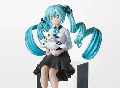 Cinnamoroll - Piapro Characters - Hatsune Miku - Milk - Hatsune Miku x Cinnamoroll - Premium Chokonose Figure (SEGA)ㅤ – SEGA – ActionFigureBrasil — embalagem