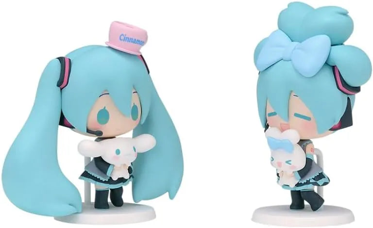 Cinnamoroll - Vocaloid - Hatsune Miku - Hatsune Miku x Cinnamoroll Mini Figures - Set of 2 Figures (SEGA)ㅤ – SEGA – ActionFigureBrasil