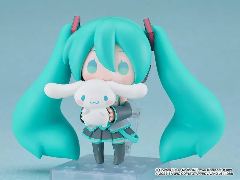 Cinnamoroll - Vocaloid - Hatsune Miku - Hatsune Miku x Cinnamoroll - Nendoroid #2306 - Cinnamoroll Collaboration Ver. (Good Smile Company)ㅤ – Good Smile Company – ActionFigure Brasil