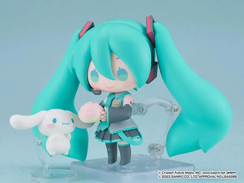 Cinnamoroll - Vocaloid - Hatsune Miku - Hatsune Miku x Cinnamoroll - Nendoroid #2306 - Cinnamoroll Collaboration Ver. (Good Smile Company)ㅤ – Good Smile Company – ActionFigure Brasil