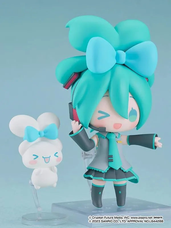 Cinnamoroll - Vocaloid - Hatsune Miku - Hatsune Miku x Cinnamoroll - Nendoroid #2306 - Cinnamoroll Collaboration Ver. (Good Smile Company)ㅤ – Good Smile Company – ActionFigure Brasil