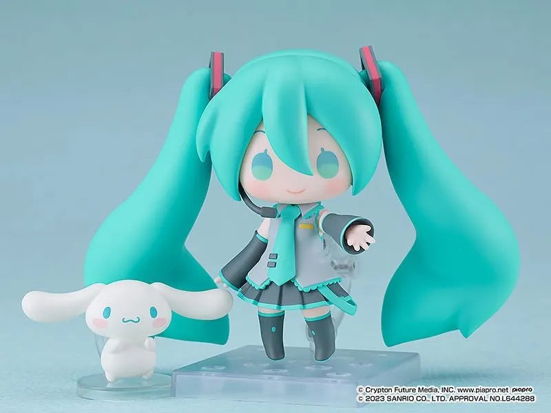 Cinnamoroll - Vocaloid - Hatsune Miku - Hatsune Miku x Cinnamoroll - Nendoroid #2306 - Cinnamoroll Collaboration Ver. (Good Smile Company)ㅤ – Good Smile Company – ActionFigure Brasil