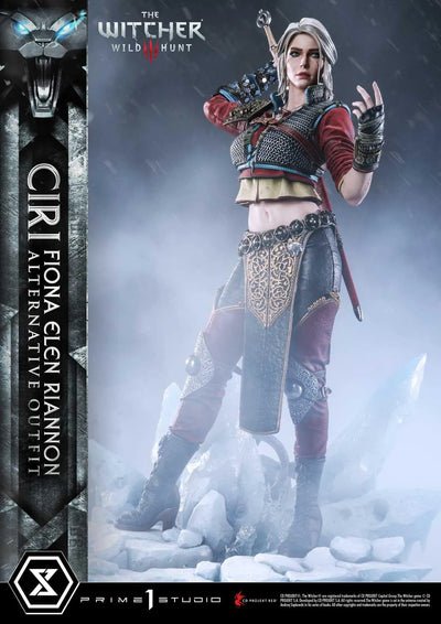 Ciri Fiona Elen Riannon (Alternative Outfit Edition) The Witcher 3: Wild Hunt – Prime1Studio – ActionFigure Brasil