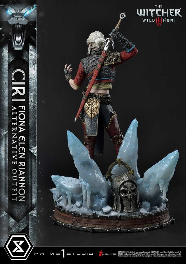 Ciri Fiona Elen Riannon (Alternative Outfit Edition) The Witcher 3: Wild Hunt – Prime1Studio – ActionFigure Brasil