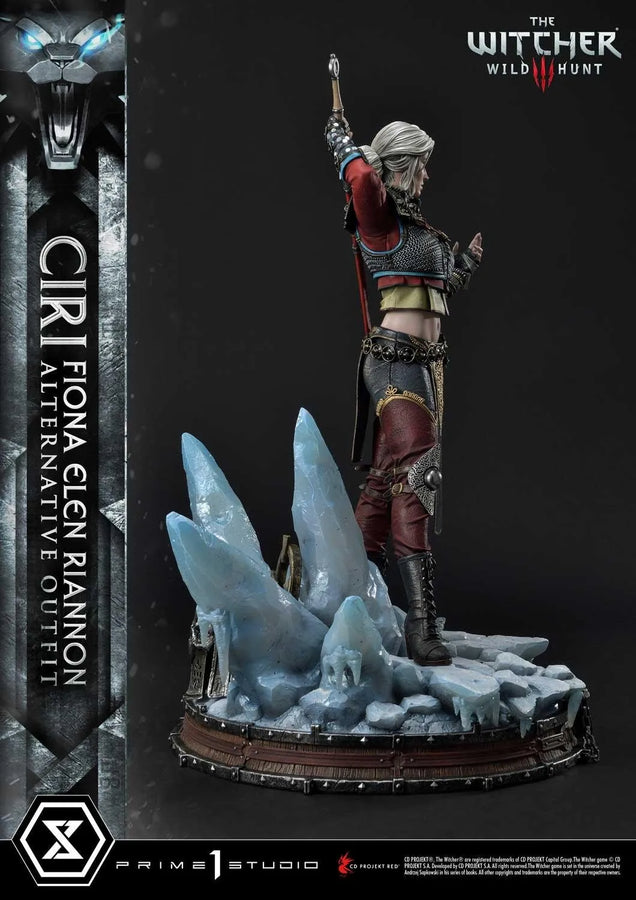 Ciri Fiona Elen Riannon (Alternative Outfit Edition) The Witcher 3: Wild Hunt – Prime1Studio – ActionFigure Brasil