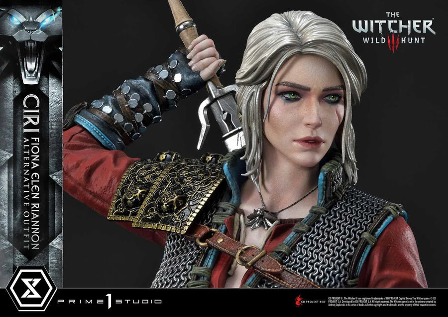 Ciri Fiona Elen Riannon (Alternative Outfit Edition) The Witcher 3: Wild Hunt – Prime1Studio – ActionFigure Brasil