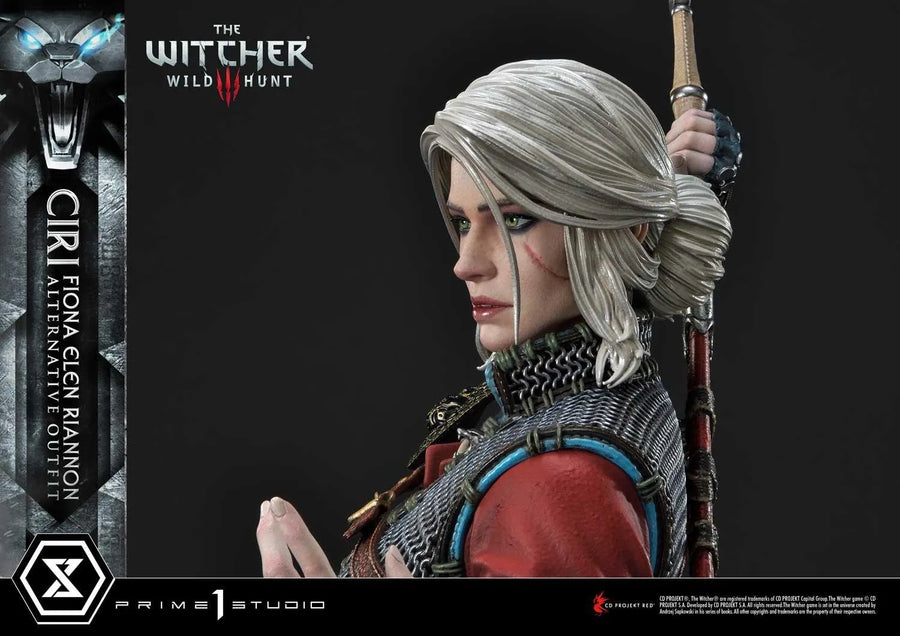 Ciri Fiona Elen Riannon (Alternative Outfit Edition) The Witcher 3: Wild Hunt – Prime1Studio – ActionFigure Brasil