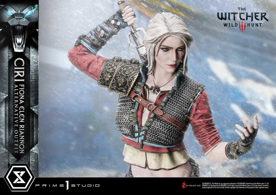 Ciri Fiona Elen Riannon (Alternative Outfit Edition) The Witcher 3: Wild Hunt – Prime1Studio – ActionFigure Brasil