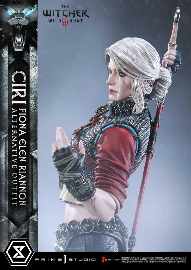 Ciri Fiona Elen Riannon (Alternative Outfit Edition) The Witcher 3: Wild Hunt – Prime1Studio – ActionFigure Brasil