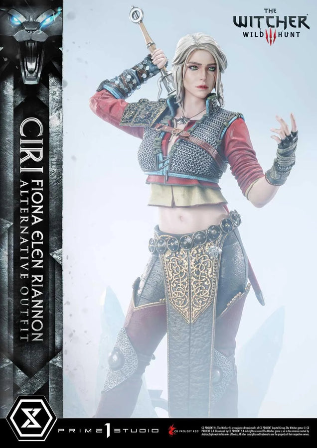 Ciri Fiona Elen Riannon (Alternative Outfit Edition) The Witcher 3: Wild Hunt – Prime1Studio – ActionFigure Brasil