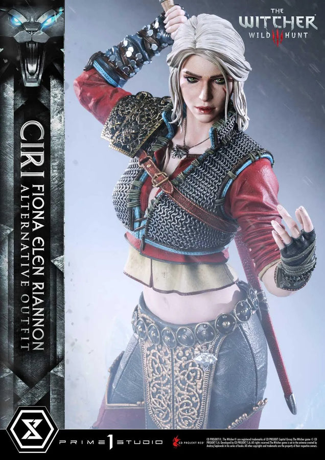 Ciri Fiona Elen Riannon (Alternative Outfit Edition) The Witcher 3: Wild Hunt – Prime1Studio – ActionFigure Brasil