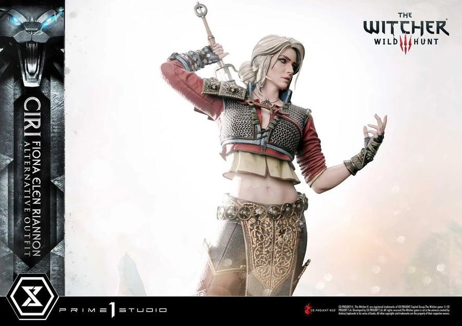 Ciri Fiona Elen Riannon (Alternative Outfit Edition) The Witcher 3: Wild Hunt – Prime1Studio – ActionFigure Brasil