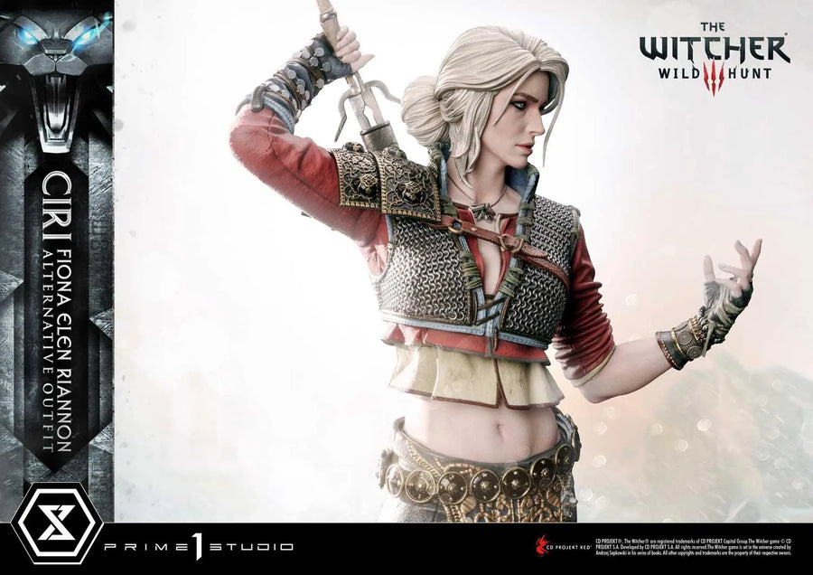 Ciri Fiona Elen Riannon (Alternative Outfit Edition) The Witcher 3: Wild Hunt – Prime1Studio – ActionFigure Brasil