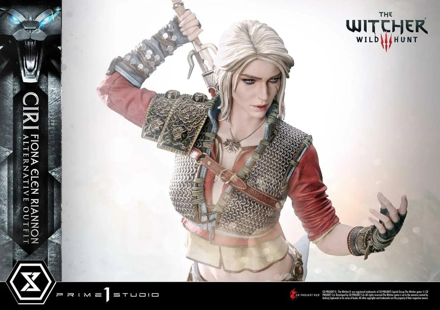 Ciri Fiona Elen Riannon (Alternative Outfit Edition) The Witcher 3: Wild Hunt – Prime1Studio – ActionFigure Brasil
