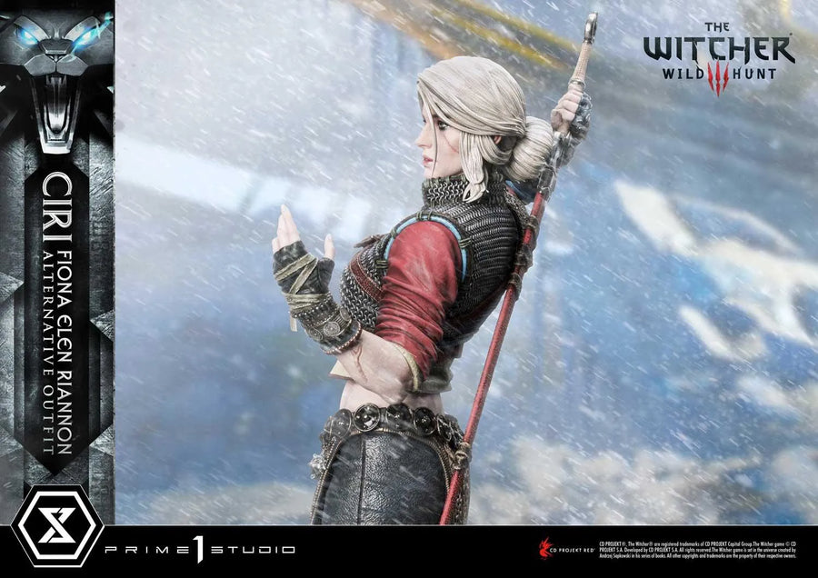 Ciri Fiona Elen Riannon (Alternative Outfit Edition) The Witcher 3: Wild Hunt – Prime1Studio – ActionFigure Brasil