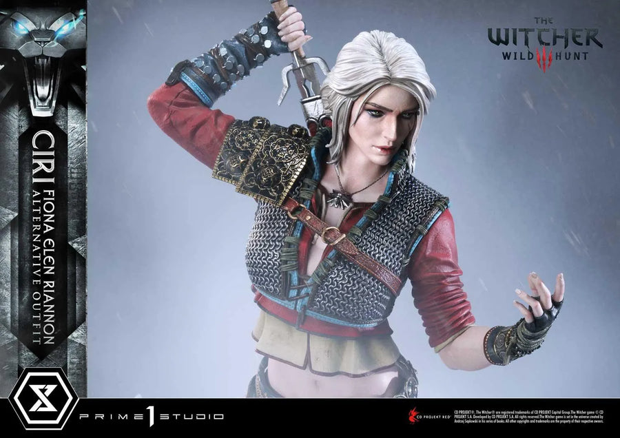 Ciri Fiona Elen Riannon (Alternative Outfit Edition) The Witcher 3: Wild Hunt – Prime1Studio – ActionFigure Brasil