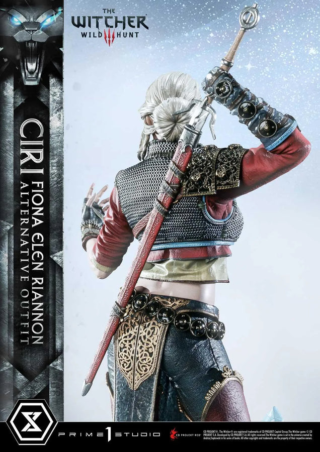 Ciri Fiona Elen Riannon (Alternative Outfit Edition) The Witcher 3: Wild Hunt – Prime1Studio – ActionFigure Brasil