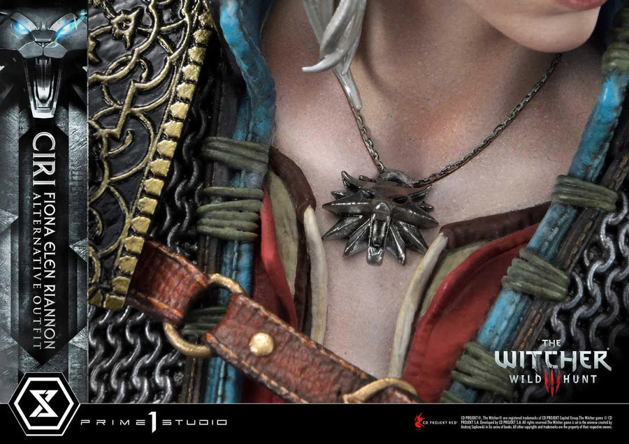 Ciri Fiona Elen Riannon (Alternative Outfit Edition) The Witcher 3: Wild Hunt – Prime1Studio – ActionFigure Brasil