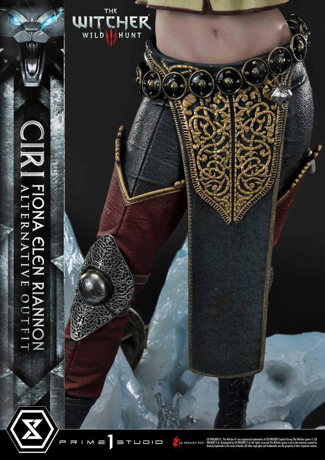 Ciri Fiona Elen Riannon (Alternative Outfit Edition) The Witcher 3: Wild Hunt – Prime1Studio – ActionFigure Brasil