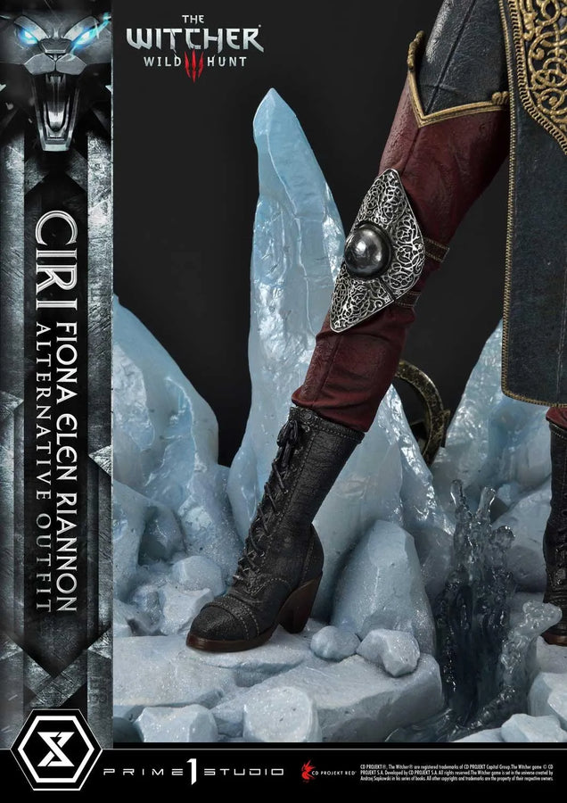 Ciri Fiona Elen Riannon (Alternative Outfit Edition) The Witcher 3: Wild Hunt – Prime1Studio – ActionFigure Brasil