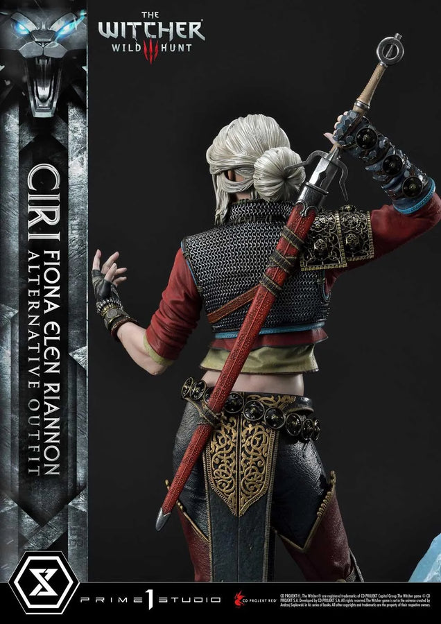 Ciri Fiona Elen Riannon (Alternative Outfit Edition) The Witcher 3: Wild Hunt – Prime1Studio – ActionFigure Brasil