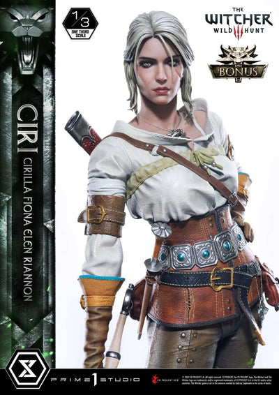 Ciri Fiona Elen Riannon (Bonus Version) The Witcher 3: Wild Hunt – Prime1Studio – ActionFigure Brasil