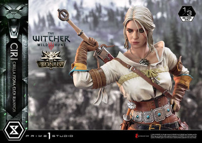 Ciri Fiona Elen Riannon (Bonus Version) The Witcher 3: Wild Hunt – Prime1Studio – ActionFigure Brasil