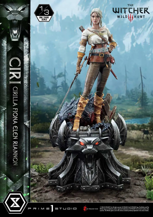 Ciri Fiona Elen Riannon (Bonus Version) The Witcher 3: Wild Hunt – Prime1Studio – ActionFigure Brasil