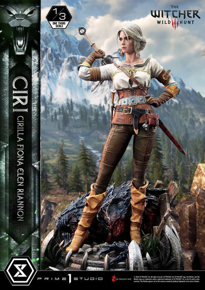 Ciri Fiona Elen Riannon (Bonus Version) The Witcher 3: Wild Hunt – Prime1Studio – ActionFigure Brasil