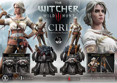 Ciri Fiona Elen Riannon (Bonus Version) The Witcher 3: Wild Hunt – Prime1Studio – ActionFigure Brasil