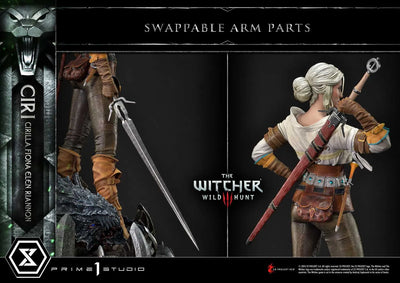 Ciri Fiona Elen Riannon (Bonus Version) The Witcher 3: Wild Hunt – Prime1Studio – ActionFigure Brasil