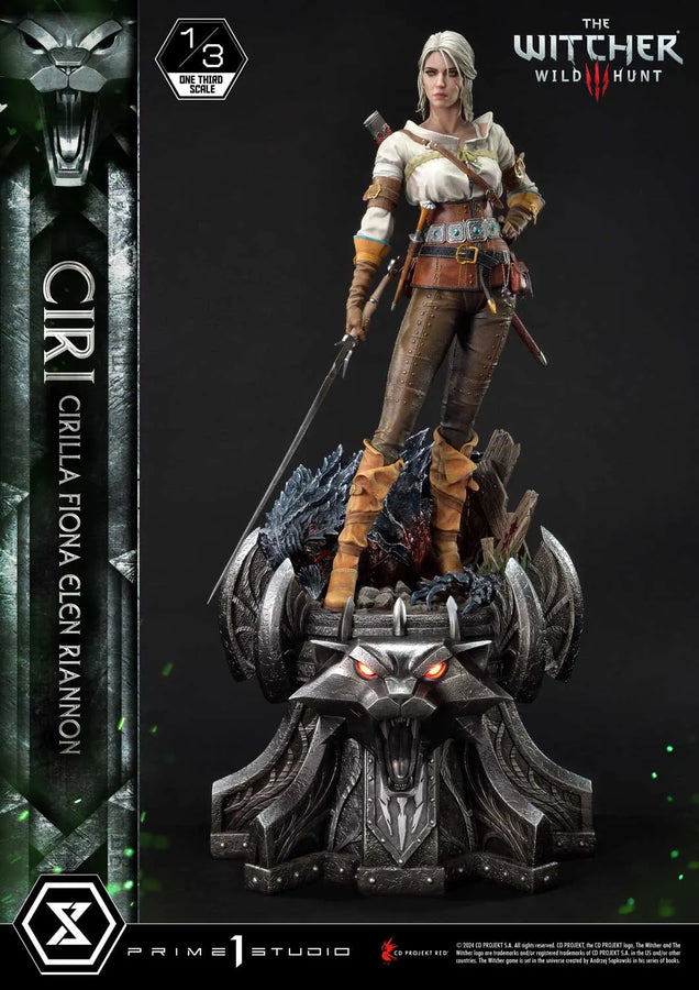 Ciri Fiona Elen Riannon (Bonus Version) The Witcher 3: Wild Hunt – Prime1Studio – ActionFigure Brasil