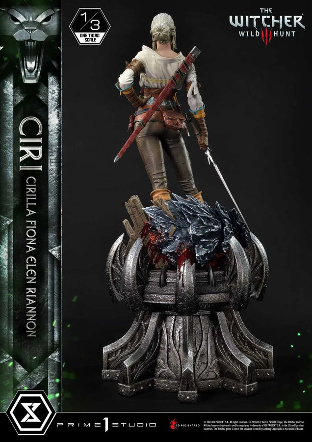 Ciri Fiona Elen Riannon (Bonus Version) The Witcher 3: Wild Hunt – Prime1Studio – ActionFigure Brasil