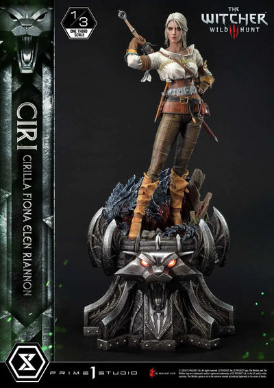 Ciri Fiona Elen Riannon (Bonus Version) The Witcher 3: Wild Hunt – Prime1Studio – ActionFigure Brasil