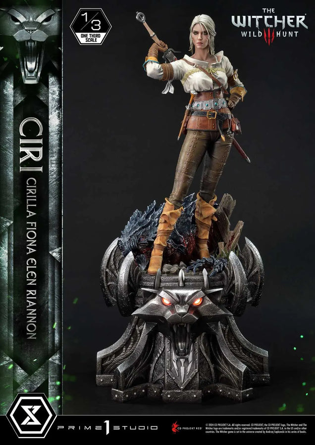 Ciri Fiona Elen Riannon (Bonus Version) The Witcher 3: Wild Hunt – Prime1Studio – ActionFigure Brasil