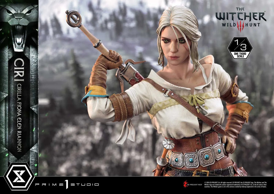 Ciri Fiona Elen Riannon (Bonus Version) The Witcher 3: Wild Hunt – Prime1Studio – ActionFigure Brasil