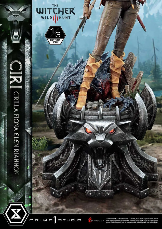 Ciri Fiona Elen Riannon (Bonus Version) The Witcher 3: Wild Hunt – Prime1Studio – ActionFigure Brasil