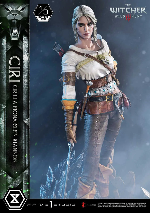 Ciri Fiona Elen Riannon (Bonus Version) The Witcher 3: Wild Hunt – Prime1Studio – ActionFigure Brasil